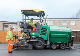 Kolové finišery Vögele Super 1003i
