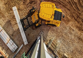 Kolové nakladače JCB 411 HT