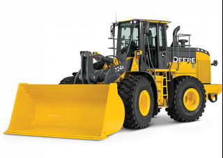 Kolové nakladače John Deere Construction 724K