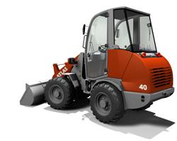 Kolové nakladače Atlas AR 40