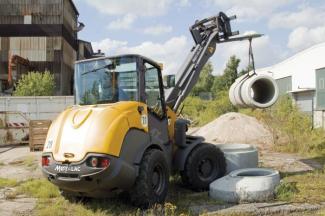 Kolové nakladače Mecalac AX 850