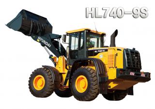 Kolové nakladače Hyundai HL740-9S