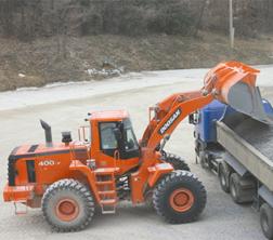 Kolové nakladače Doosan Mega 400 V