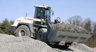 Kolové nakladače Terex TL 260