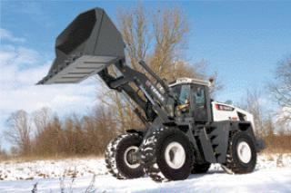 Kolové nakladače Terex TL 420