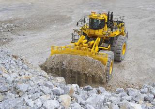 Kolové nakladače Komatsu WA1200-6
