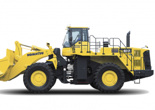 Kolové nakladače Komatsu WA600-6