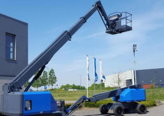 Teleskopické pracovní plošiny Kolové teleskopické pracovní plošiny Aichi SP14DJ