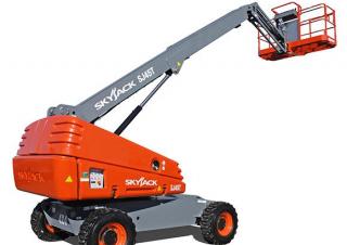 Teleskopické pracovní plošiny Kolové teleskopické pracovní plošiny Skyjack SJ 45 T