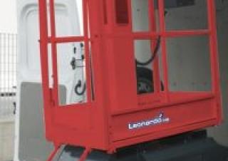 Teleskopické pracovní plošiny Sloupové pracovní plošiny Bravi Leonardo HD