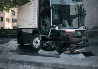Technika pro letní údržbu Pouliční zametače Kompaktní zametače Bucher-Schörling CityCat VR50