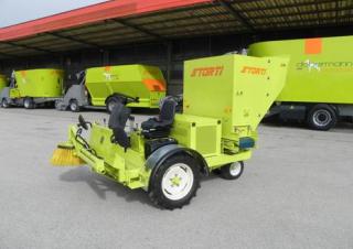 Technika pro letní údržbu Pouliční zametače Kompaktní zametače Storti Sweeper