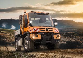 Vozidla Komunální multifunkční naftová vozidla Unimog U 218 Euro 6
