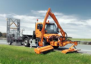 Vozidla Komunální multifunkční naftová vozidla Unimog U 530 Euro 6