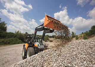 Vozidla Komunální traktory Steyr 4120 Multi