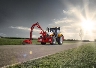 Vozidla Komunální traktory Steyr 4125 Profi CVT Basis
