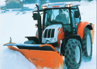 Vozidla Komunální traktory Steyr 6195 CVT K