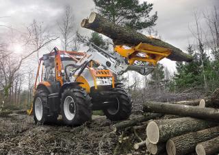 Vozidla Komunální traktory Steyr 6205 CVT ET Profi