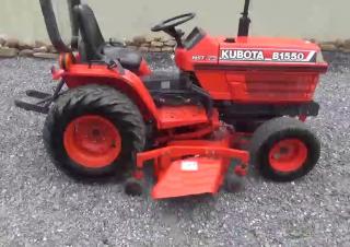 Vozidla Komunální traktory Kubota B1550