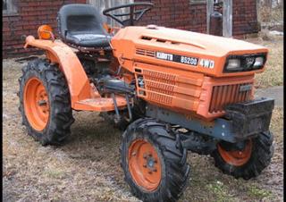 Vozidla Komunální traktory Kubota B5200