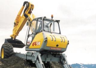 Kráčející rypadla Menzi A 91