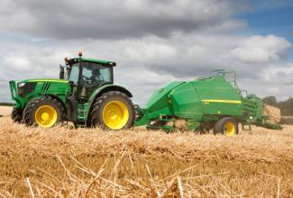 Lisy na hranolové balíky + Lisy na obří balíky John Deere 1433 C