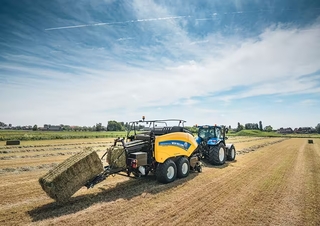 Lisy na hranolové balíky + Lisy na obří balíky New Holland BB 870 PC Plus