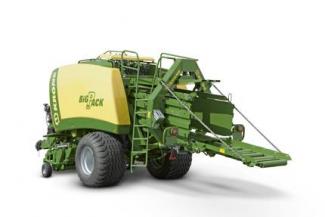 Lisy na hranolové balíky + Lisy na obří balíky Krone Big Pack 1270 XC