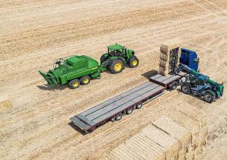 Lisy na hranolové balíky + Lisy na obří balíky John Deere L634