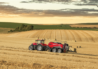Lisy na hranolové balíky + Lisy na obří balíky Case IH LB 436 HD RC