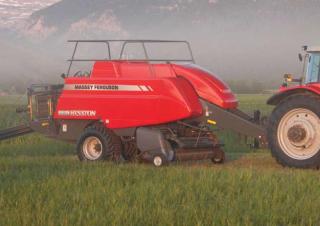 Lisy na hranolové balíky + Lisy na obří balíky Massey Ferguson MF 2150 TC
