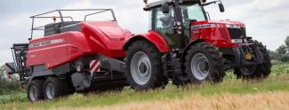 Lisy na hranolové balíky + Lisy na obří balíky Massey Ferguson MF 2290TP