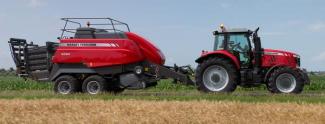 Lisy na hranolové balíky + Lisy na obří balíky Massey Ferguson MF 2290TP