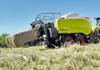 Lisy na hranolové balíky + Lisy na obří balíky Claas Quadrant 5300 RF
