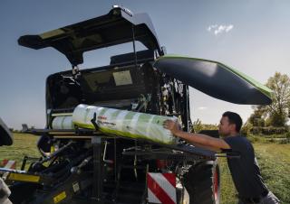 Lisy na válcové balíky Claas Cerex 780 RC