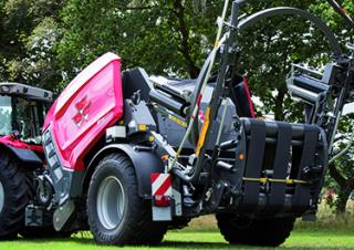Lisy na válcové balíky Massey Ferguson RB 4160V Protec