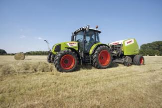 Lisy na válcové balíky Claas Rollant 455 RC Uniwrap