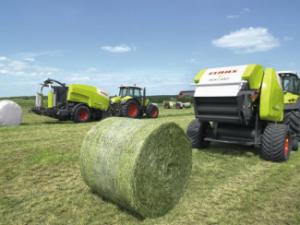 Lisy na válcové balíky Claas Rollant 455 RC Uniwrap