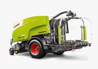 Lisy na válcové balíky Claas Rollant 455 RC Uniwrap 