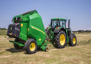 Lisy na válcové balíky John Deere V461M