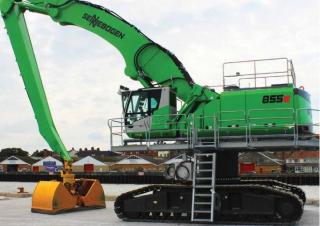 Manipulátory s materiálem Sennebogen 855R E Hybrid  