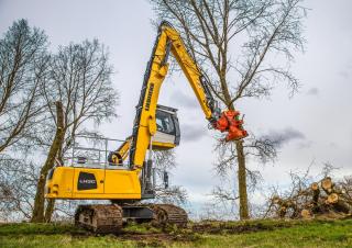 Manipulátory s materiálem Liebherr LH 30 C Industry Litronic