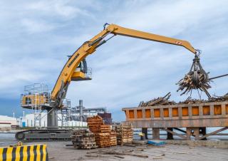 Manipulátory s materiálem Liebherr LH 50 C High Rise Industry Litronic