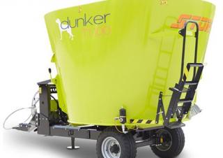 Krmná technika Míchačky krmiv Storti Dunker T1 100