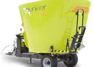 Krmná technika Míchačky krmiv Storti Dunker T1 200