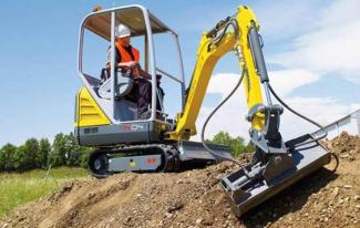 Minirypadla Wacker Neuson 1404