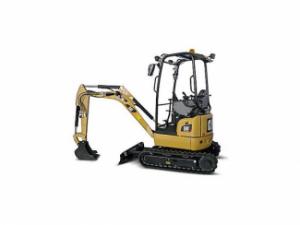 Minirypadla Caterpillar 301.7D CR