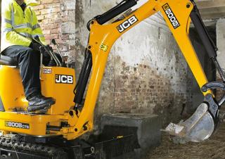 Minirypadla JCB 8008 CTS