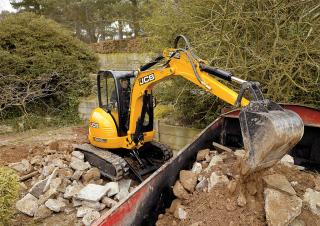 Minirypadla JCB 8035 ZTS
