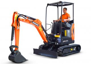 Minirypadla Develon DX17Z